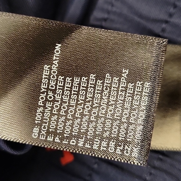 NWOT The North Face Elastic Waist Blue & Orange Athletic Gym Shorts Size Large - Picture 9 of 15